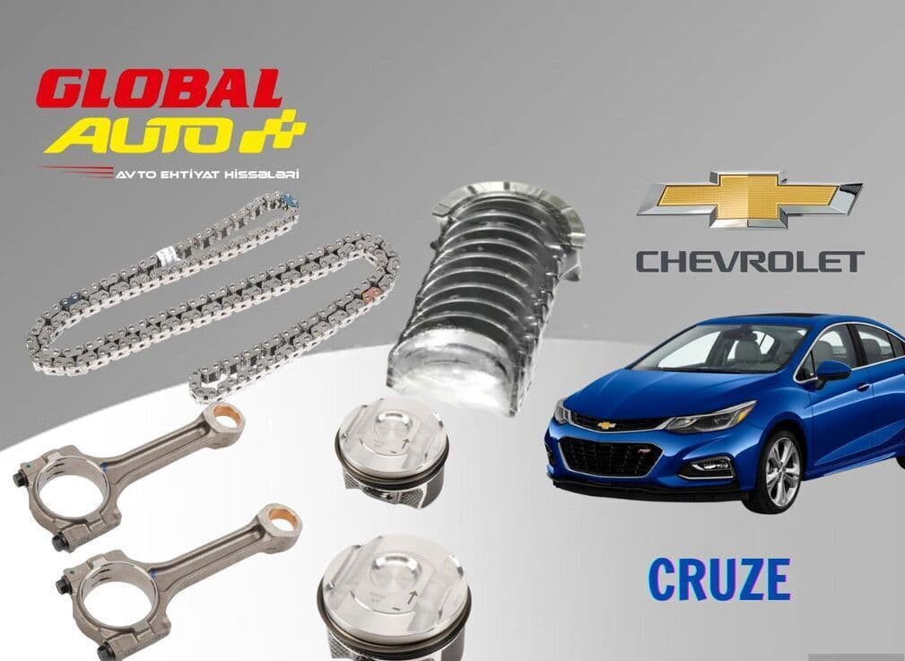 Mühərrik ehtiyat hissələri Chevrolet Cruze 2016-2024