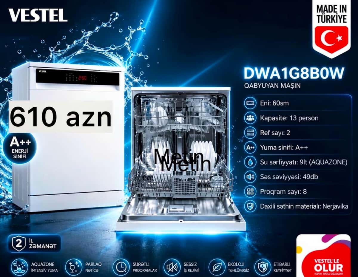 Vestel dishwasher - Tenderyard