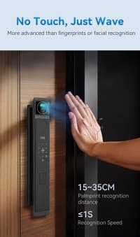 Ağıllı qapı kilidi Smart Lock QL-S940 Max Face — şəkil 4