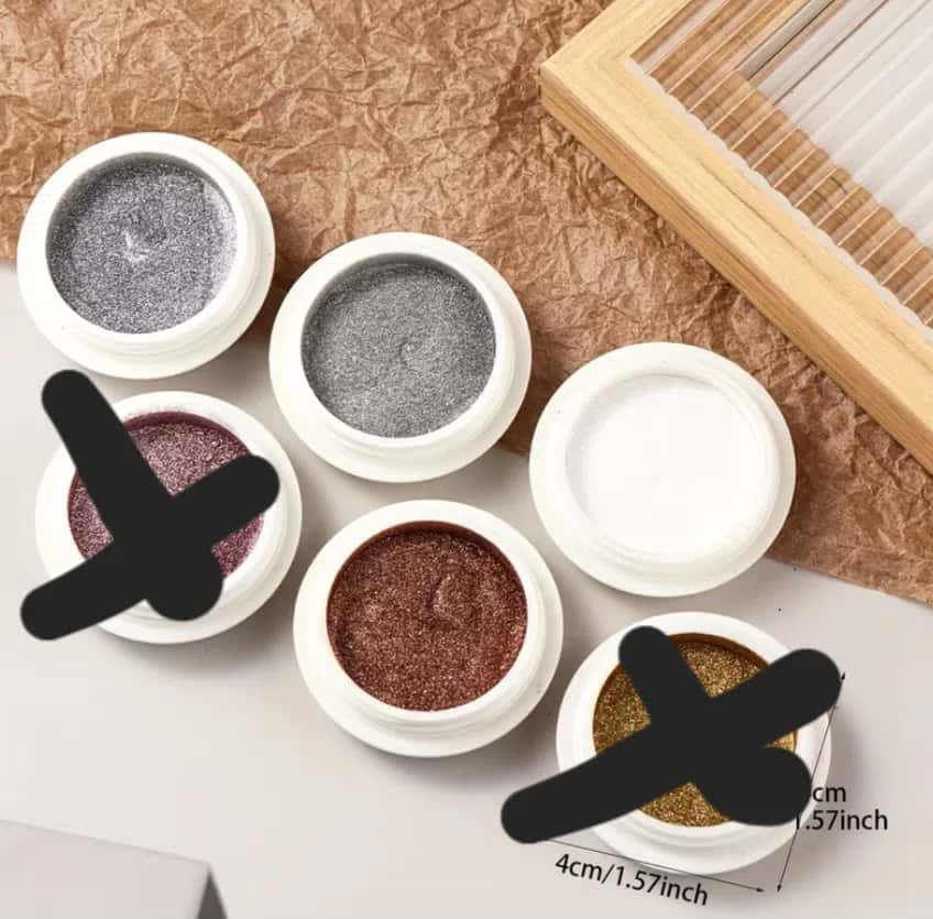 Glitter powder for nails - Tenderyard