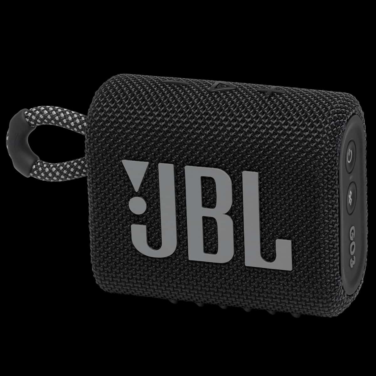 JBL GO 3 Portable Bluetooth Speaker (Black) - Tenderyard