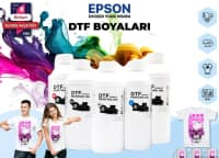 DTF boyası Yellow - Sarı 1 litr YELLOW - SARI — şəkil 1