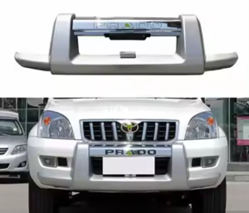 Ön bufer buynuzu Toyota Prado 120