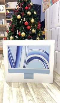 Masaüstü kompüter Apple iMac M1 8-8-8/256GB Blue — şəkil 2