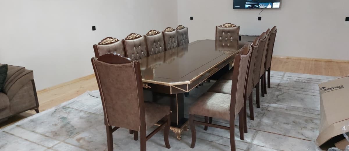 Masa-stul dəsti, Qarışıq rəng