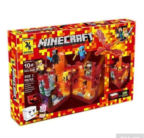 Minecraft Renzaima Konstruktor Dəsti (856 detal) - Tenderyard