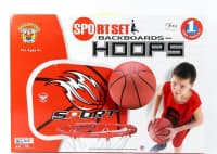 Uşaqlar üçün basketbol səbəti və top dəsti — şəkil 2