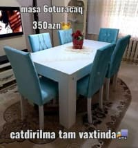 Masa-stul dəsti, Qarışıq rəng — şəkil 4