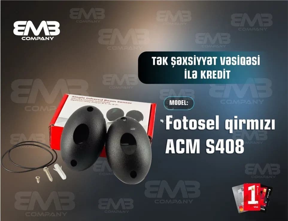 Fotosel sensor ACM S408 şlaqbaum üçün
