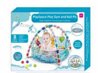 Uşaq oyun xalçası Playspace Play Gym and Ball Pit, Mavi — şəkil 4