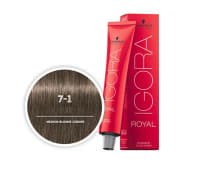 Saç boyası Schwarzkopf Professional Igora Royal 7-1 60 ml — şəkil 3