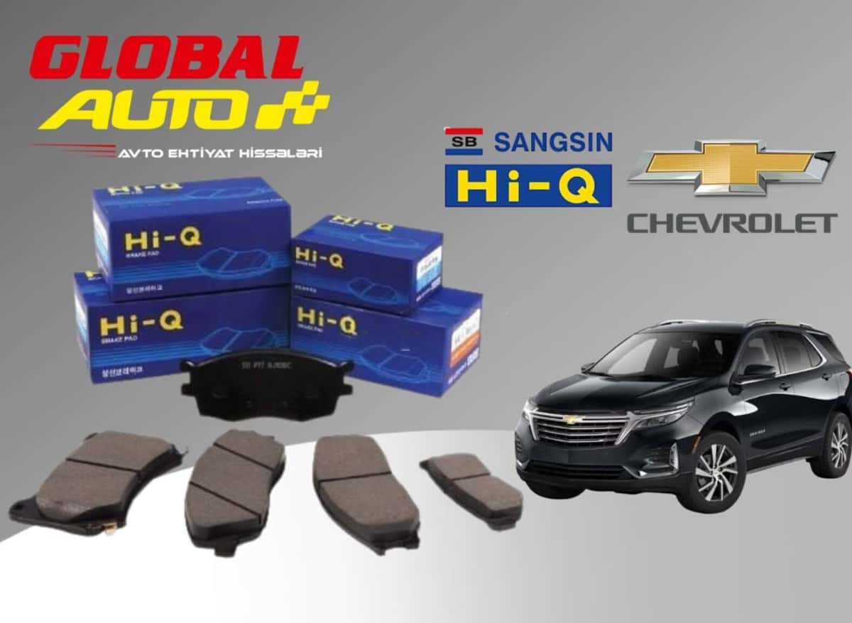 Brake pads Chevrolet Equinox 2021-2024 - Tenderyard