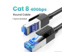 Lan kabel Ugreen Cat8 1m 40Gbps — şəkil 1