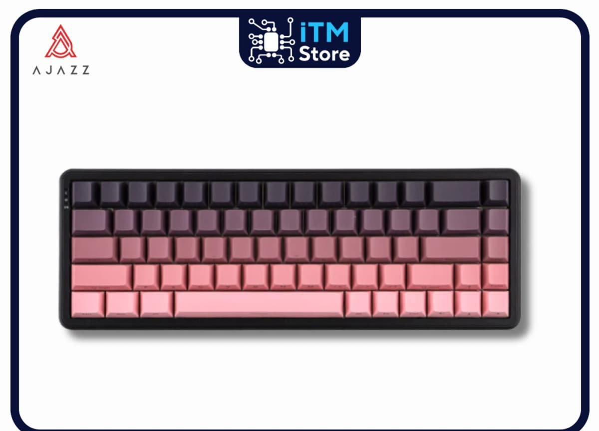 Mexaniki klaviatura Ajazz AK680 Max Gradient Pink