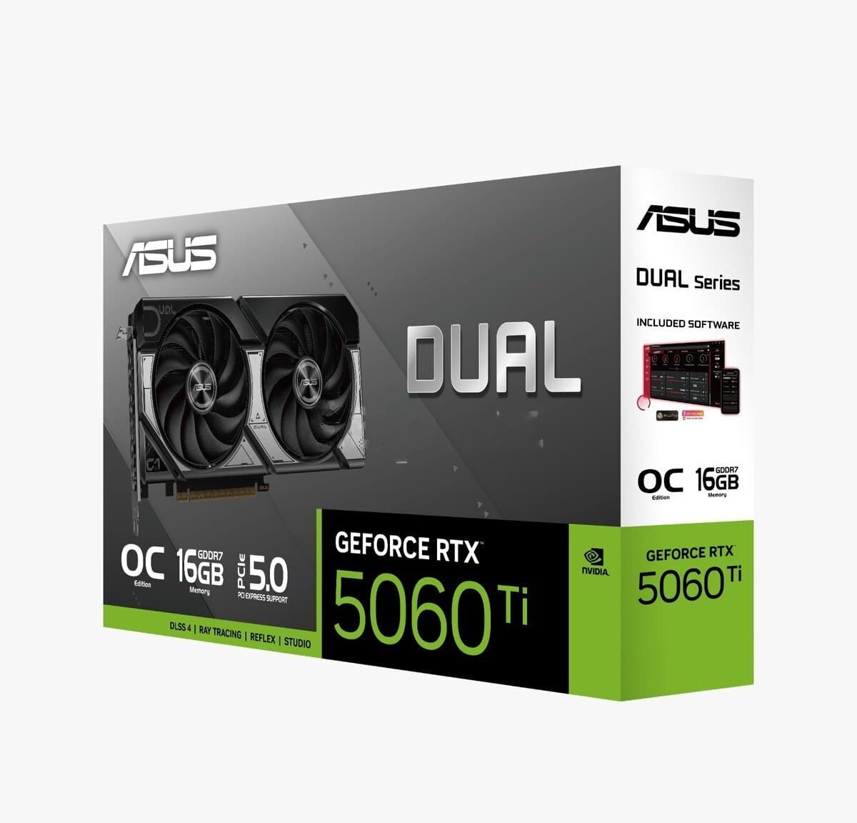 Video kart ASUS Dual RTX 5060 Ti 16GB OC Edition