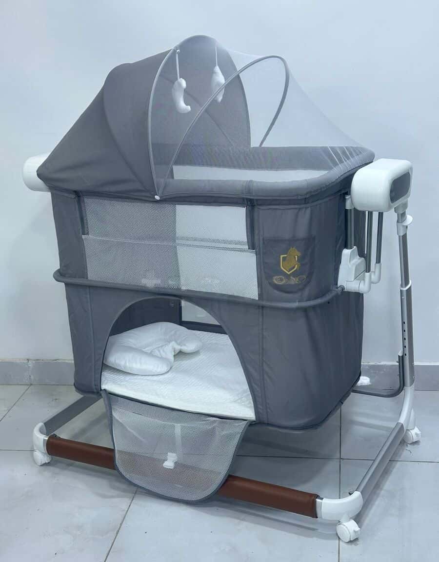 Uniseks yelləncəyi, Boz rəng Uniseks uşaq yelləncəyi, Boz rəng - Tenderyard