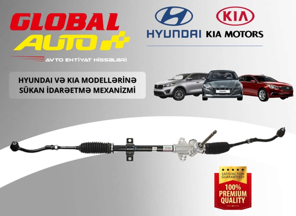 Sükan idarəetmə mexanizmi Hyundai və Kia - Tenderyard