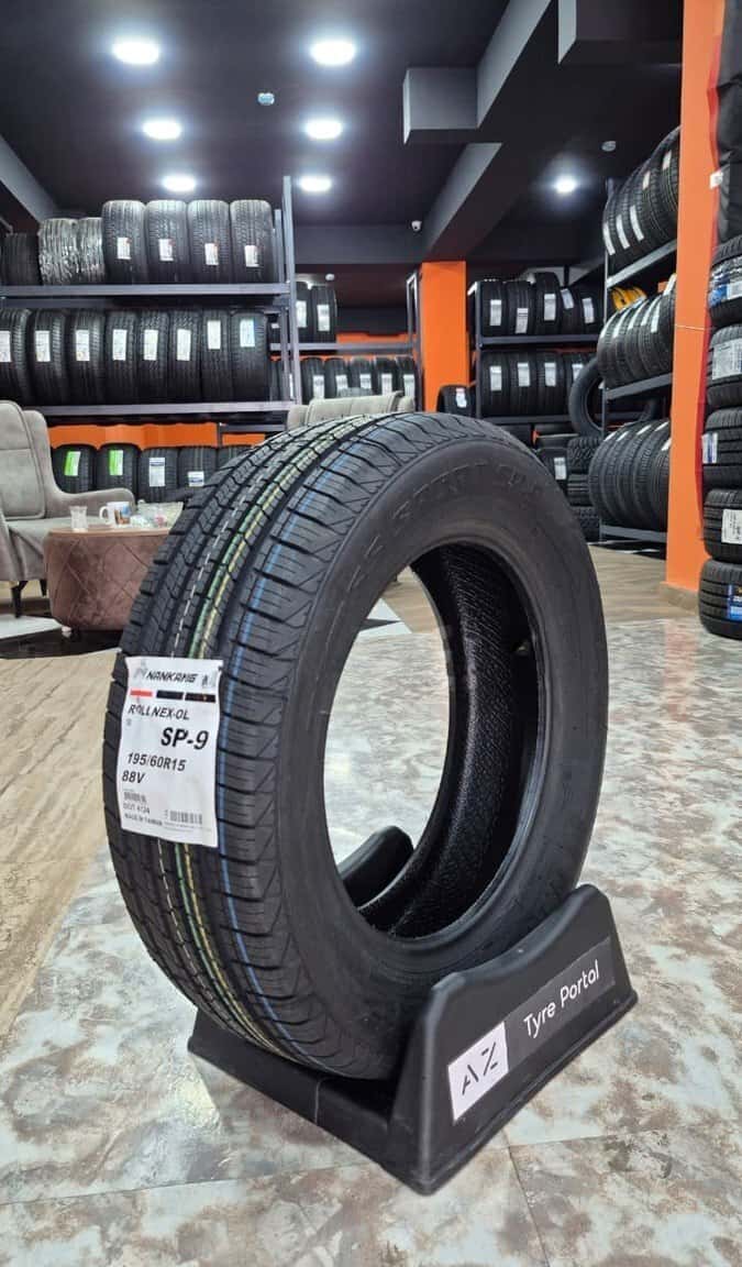 Nankang SP-9 195/60 R15 88V M+S Tire - Tenderyard