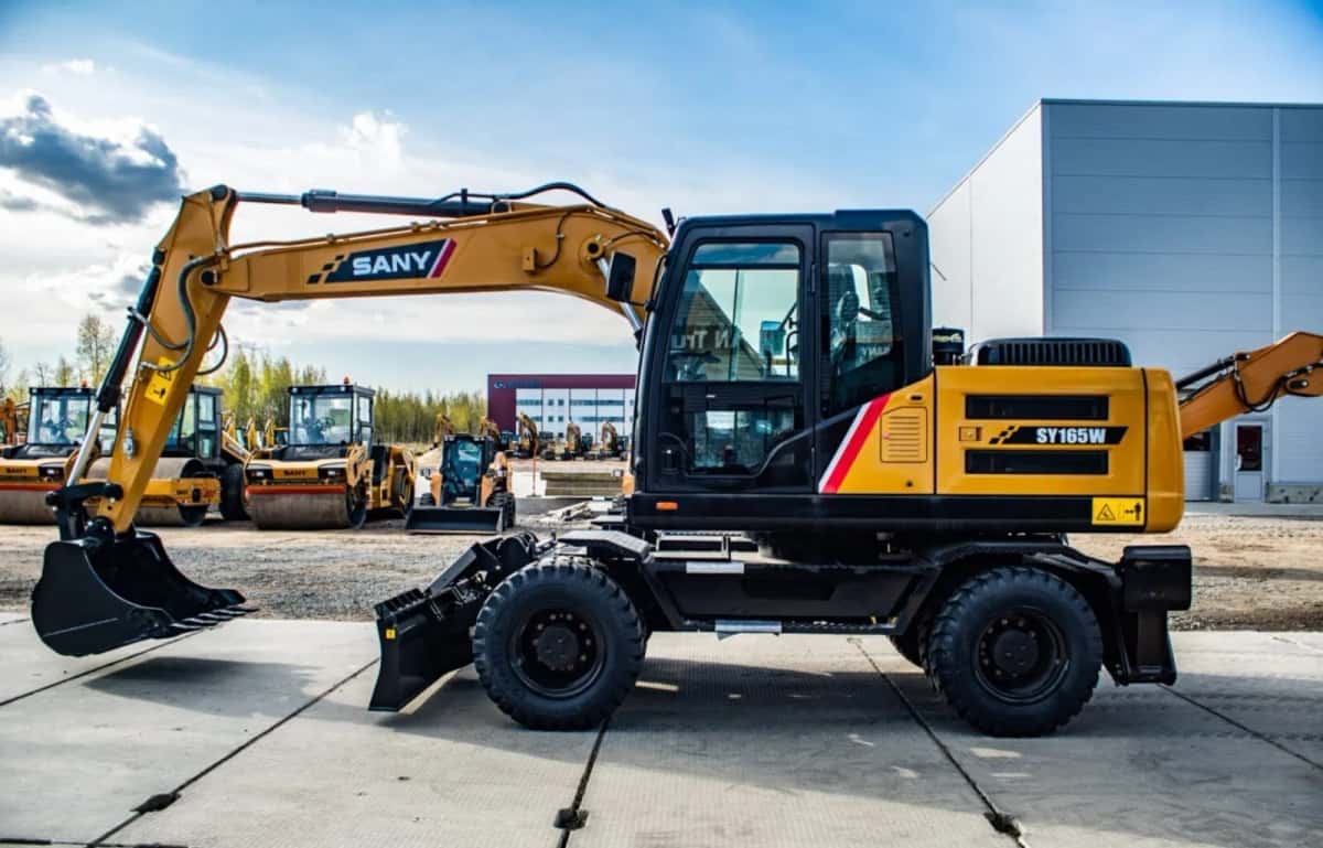 Wheeled excavator Sany SY165W, 2026 - Tenderyard