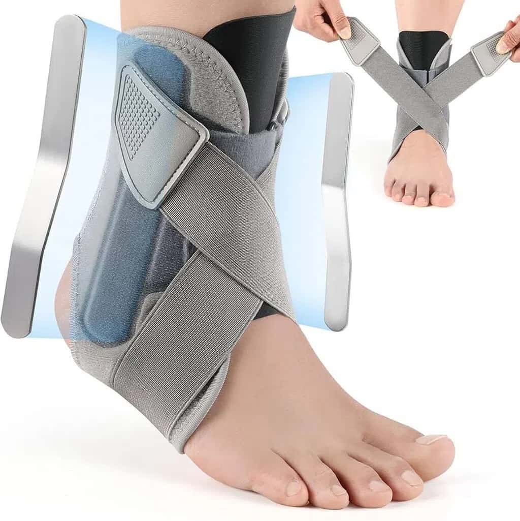 Ankle Support Brace with Side Stabilizers - Tenderyard