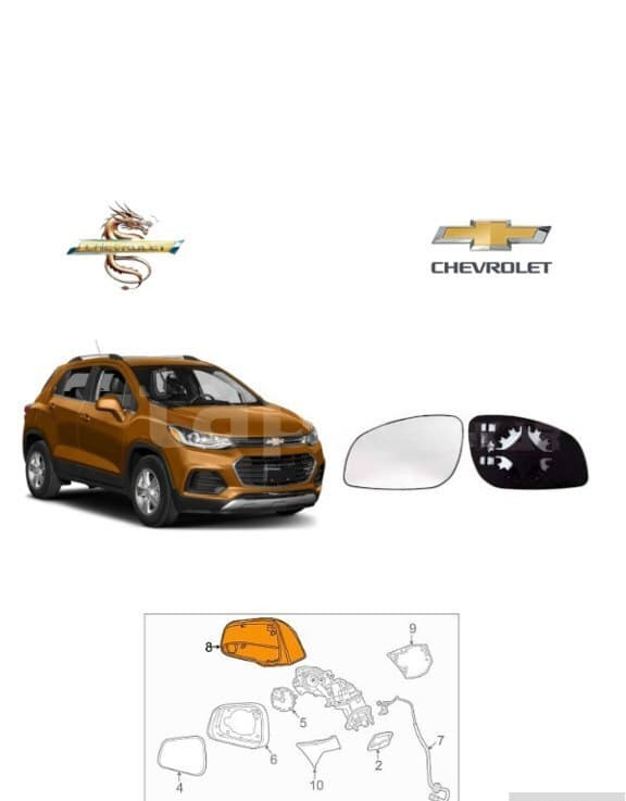 Güzgü içi mexanizmi Chevrolet Trax 2017