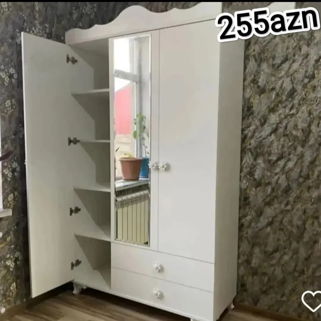 Uşaq şkafı Qarışıq rəng