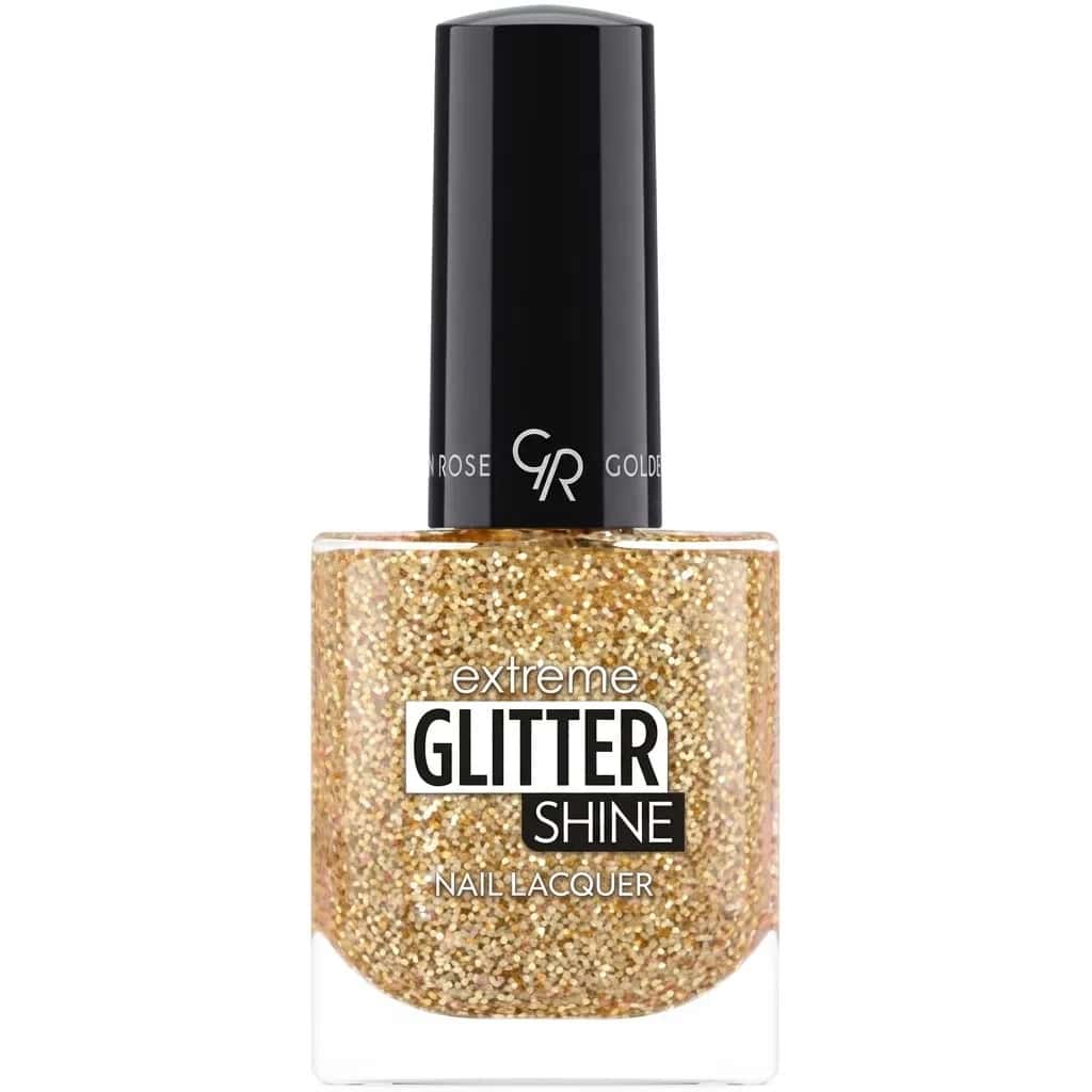 Golden Rose Extreme Glitter Shine Nail Polish 213, 10 ml - Tenderyard
