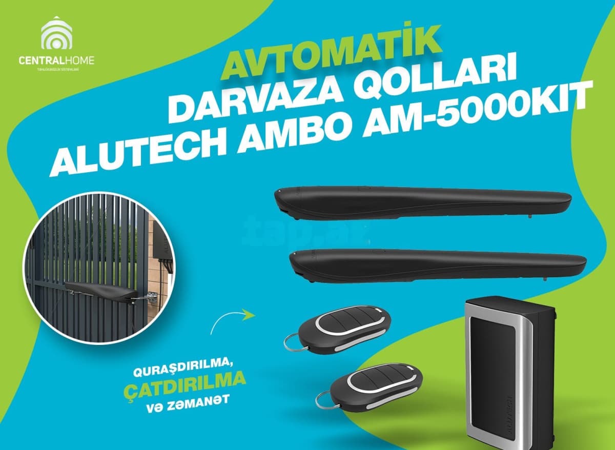 Avtomatik darvaza qolları Alutech Ambo AM-5000KIT