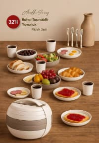 6 Nəfərlik Portativ Piknik Seti — şəkil 1