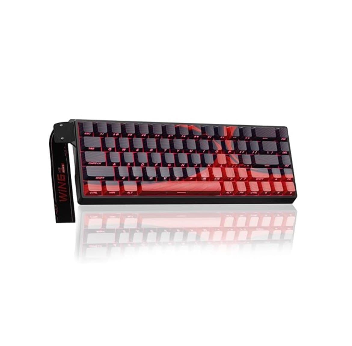 Klaviatura Aula Win68 HE Max Black Red