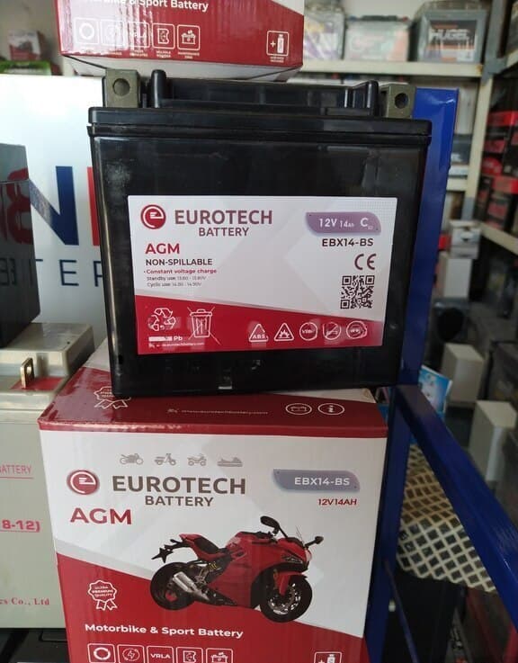 Akkumulyator Eurotech AGM 12V 14Ah