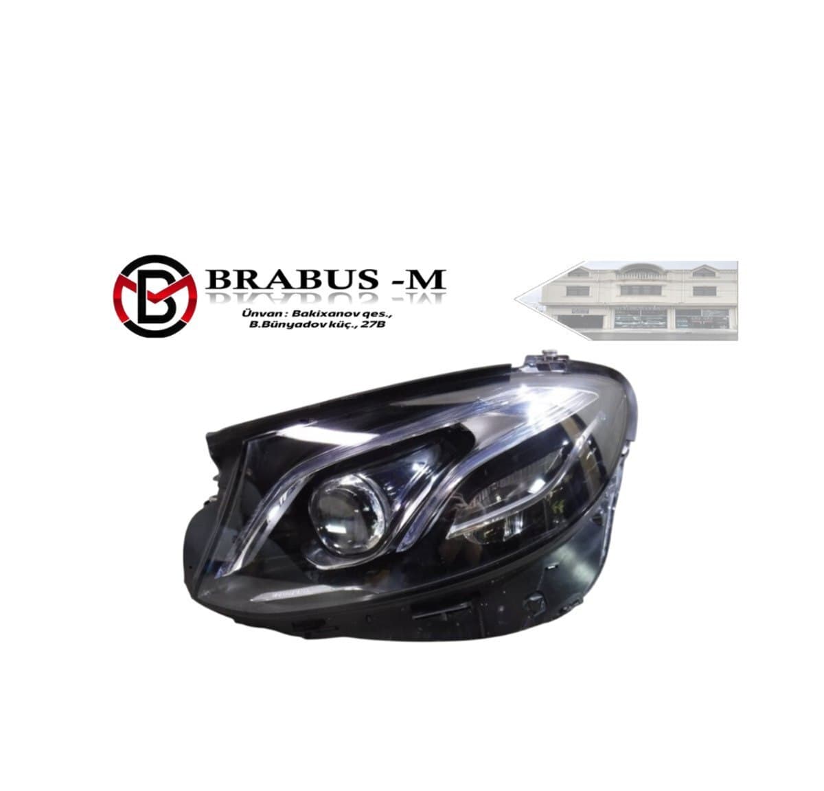 Multibeam fara Mercedes W213