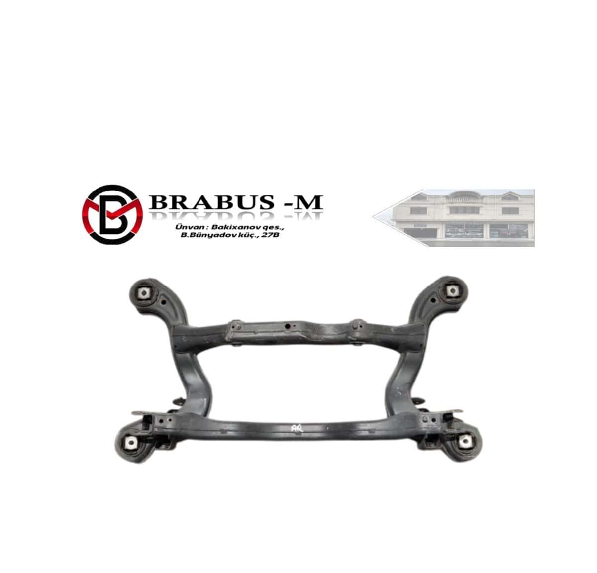 Rear subframe for Mercedes W117 - Tenderyard