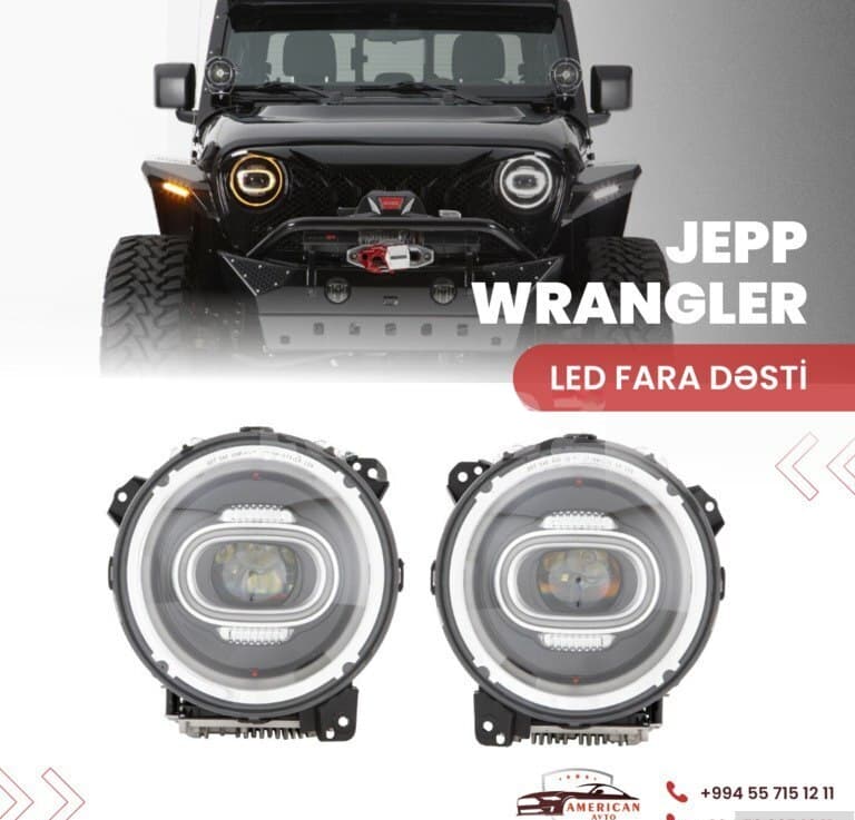 LED fara dəsti Jeep Wrangler