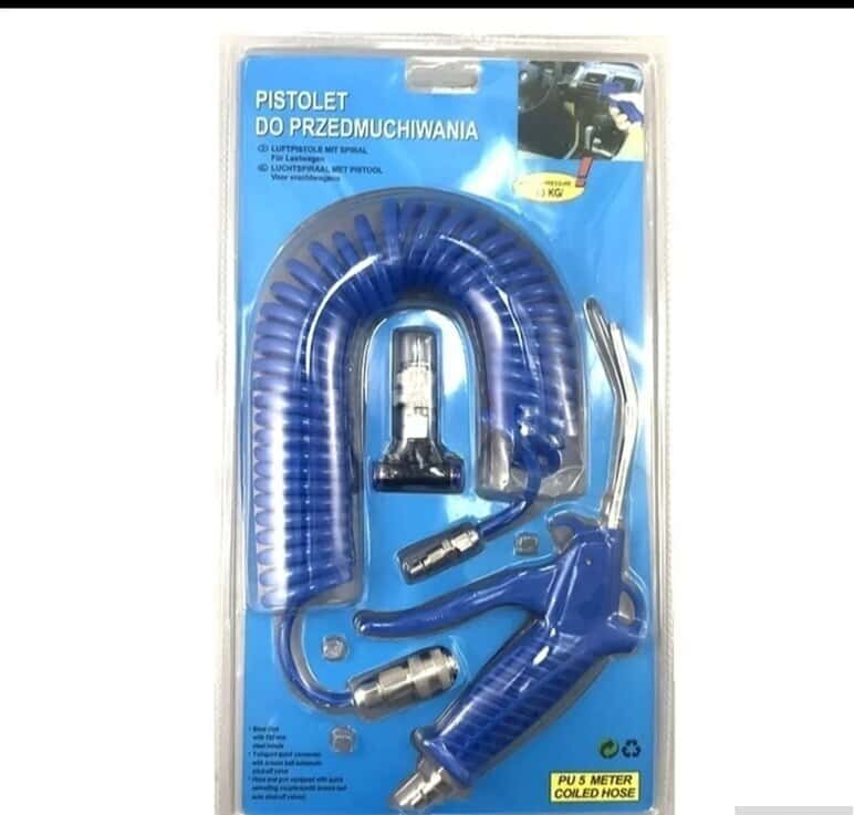 Air blow gun compressor kit - Tenderyard