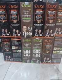 saç qaraldan şampun "dexe black hair shampoo 400 ml" — şəkil 2