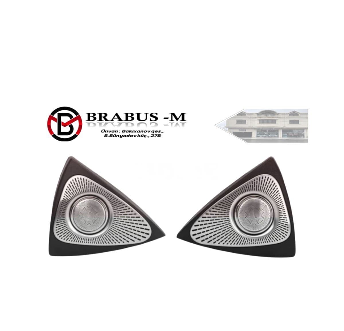 Səs sistemi Burmester 3D Mercedes W221
