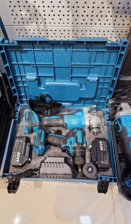 Drill and Angle Grinder Set (Brushless) - Tenderyard