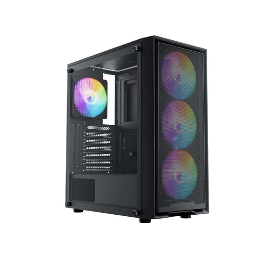Computer case X-Base G053 4F Black - Tenderyard
