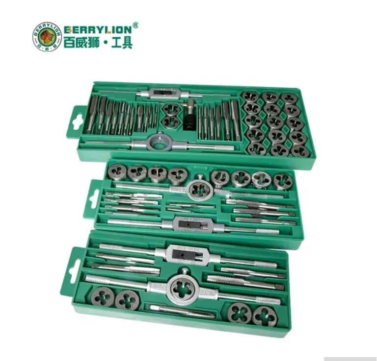 Yiv açan dəst 12 və 40 ədədli metal korpusda