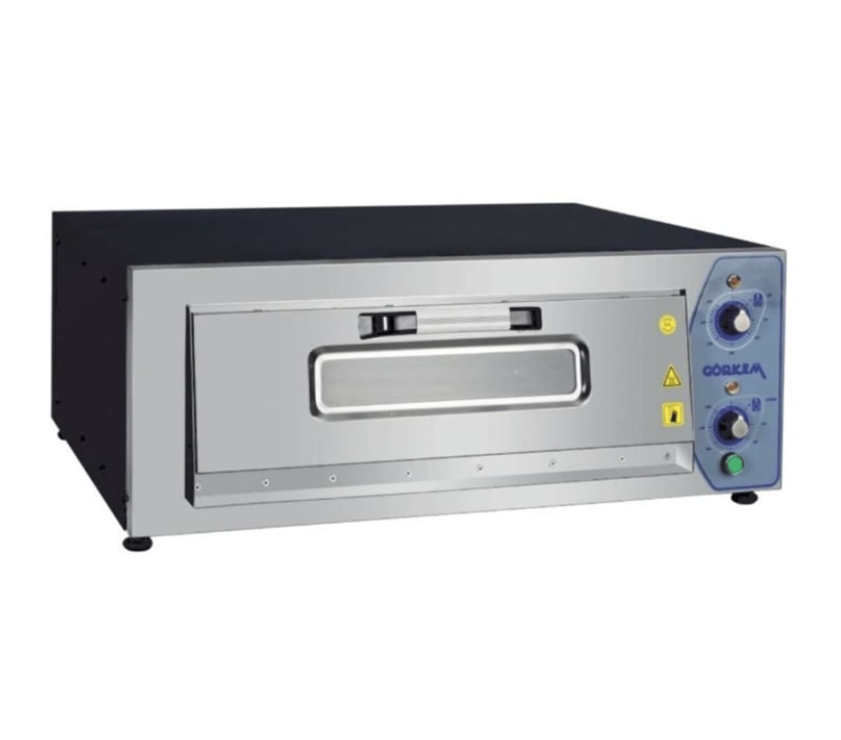 Pizza sobası tək qatlı 4x25 sm