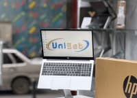 HP markalı notbuk, Boz rəng — şəkil 1