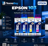 Mürəkkəb Epson 103 Premium Ink Black — şəkil 1