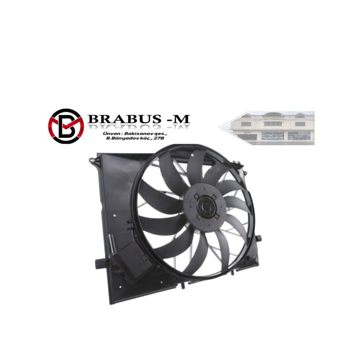 Electric fan Mercedes W220 - Tenderyard