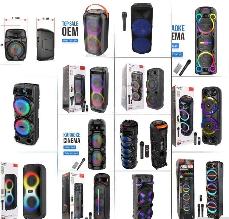 Bluetooth караоке-колонка и усилитель звука ZQS - Tenderyard