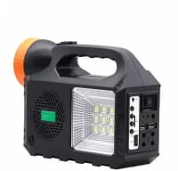 Günəş Panelli Radio və Powerbanklı Fənər Dəsti — şəkil 3