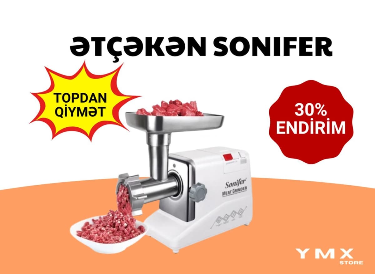 Sonifer ətçəkən maşın