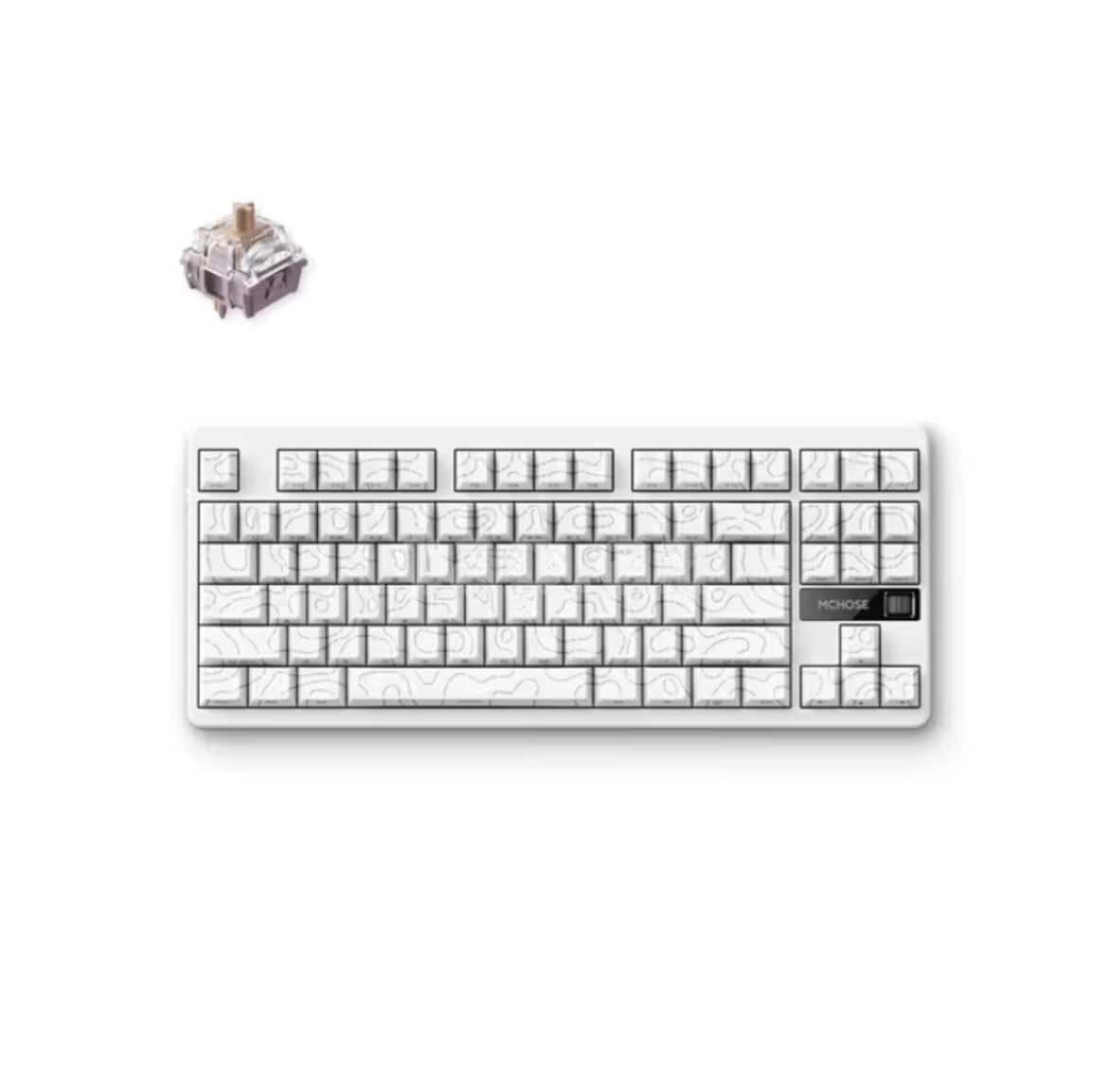 Keyboard Mchose G87 V2 Flowing Shadow Black - Tenderyard