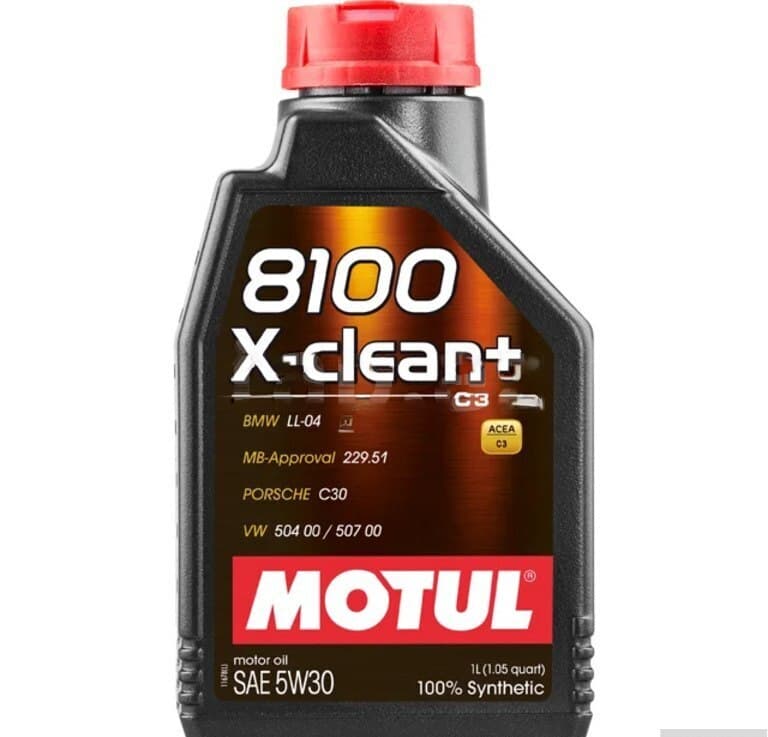 Motul 8100 X-Clean+ 5W-30 1L Mühərrik Yağı