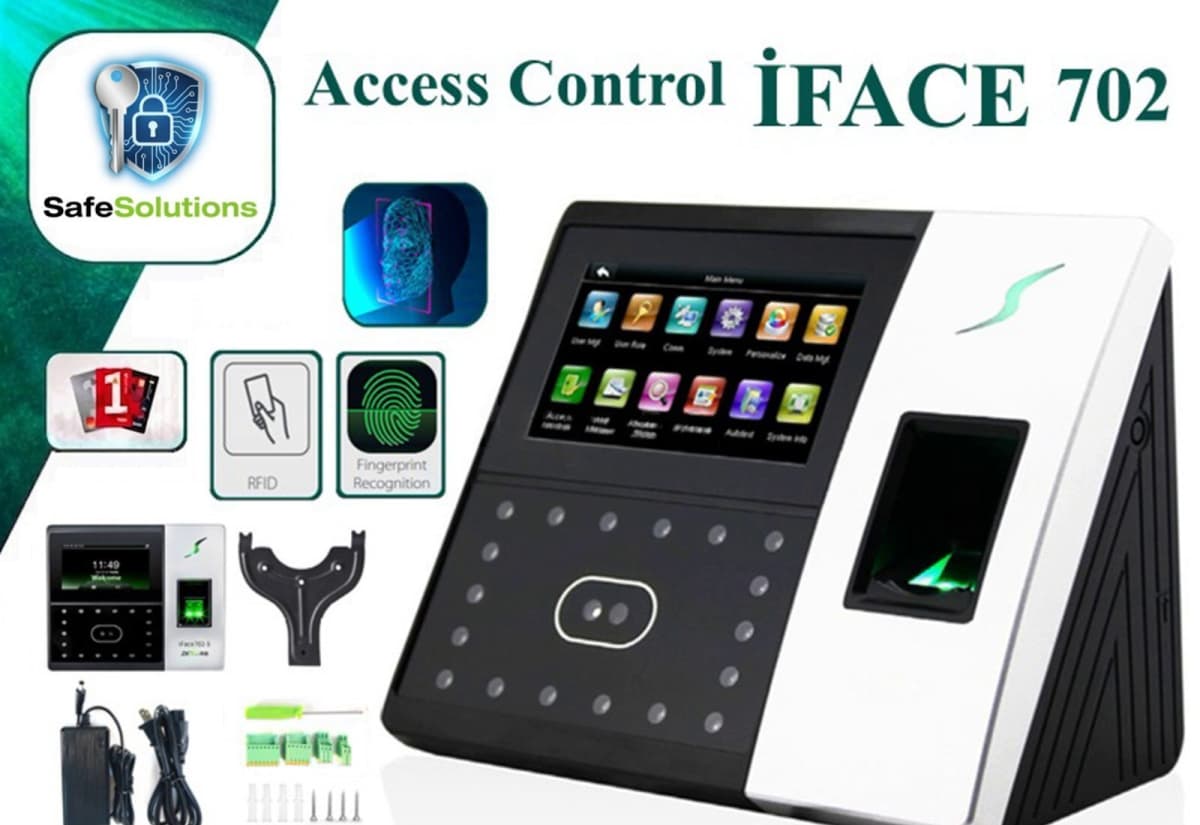Access Control iFace 702 Biometrik Sistem